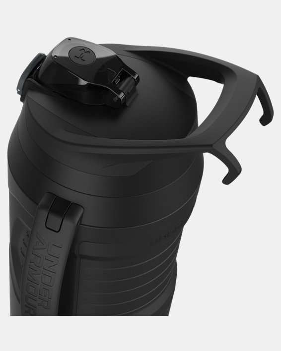 UA Playmaker Jug 64 oz. Water Bottle, Black, pdpMainDesktop image number 4